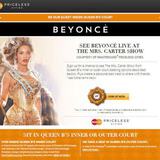Mastercard Priceless - Beyonce